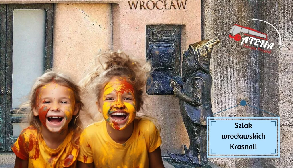 wycieczka szkolna Wrocław szlak krasnali