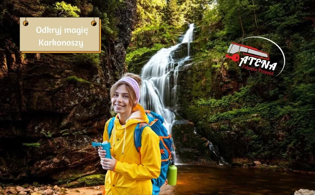 wycieczka szkolna Karkonosze wodospad Kamieńczyk