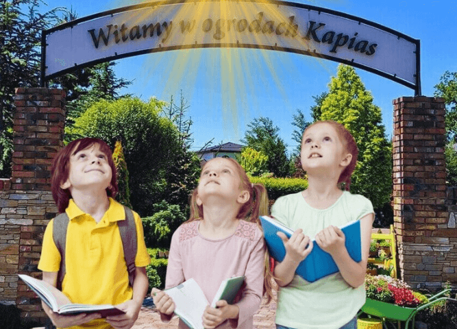 Ogrody Kapias wycieczka szkolna