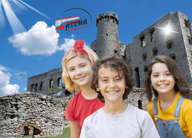Ogrodzieniec wycieczka szkolna