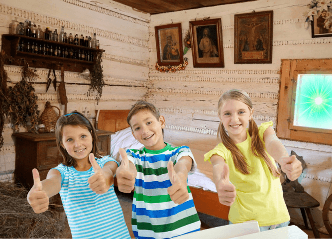 wycieczka szkolna park etnograficzny